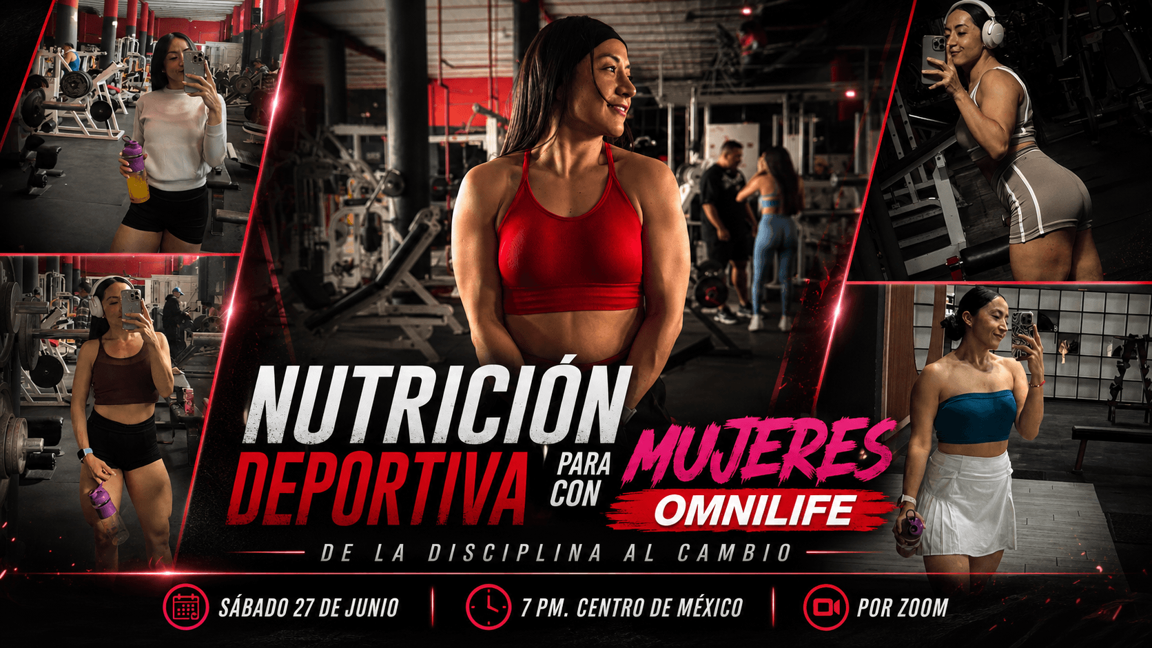 Retransmisión Nutrición deportiva para mujeres con Omnilife
