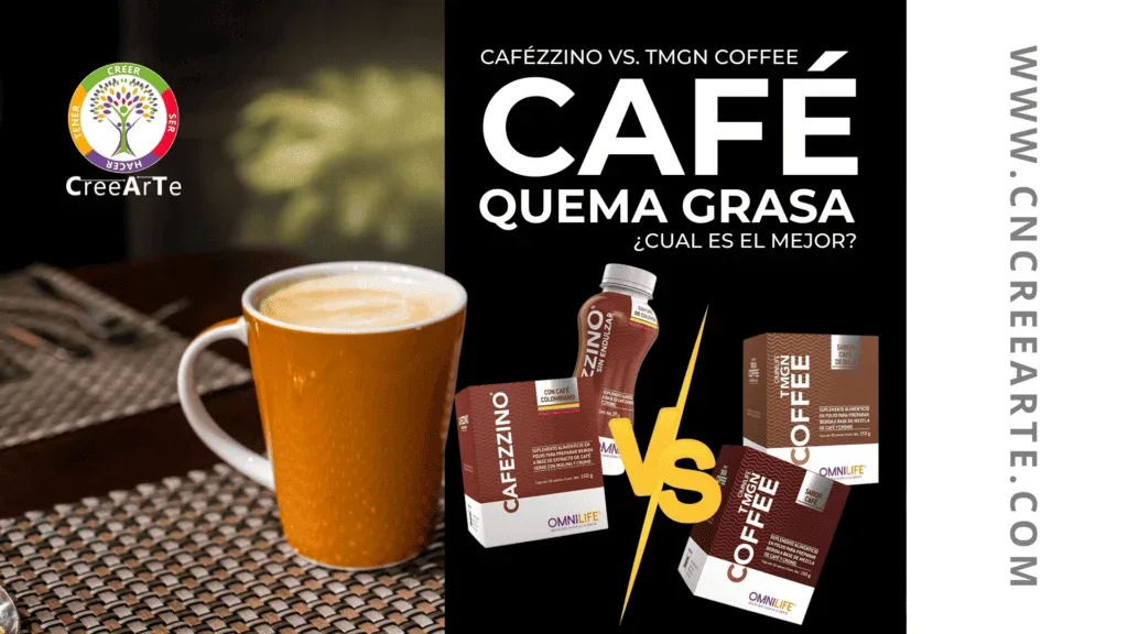 Café quema grasa cafezzito para control de peso TMGN Cafezzino Omnilife