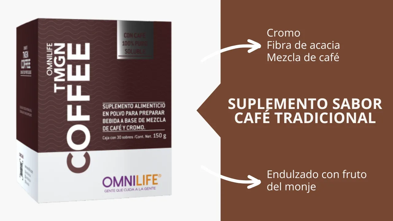 TMGN Coffe Tradicional Omnilife - Cafezzito para control de peso