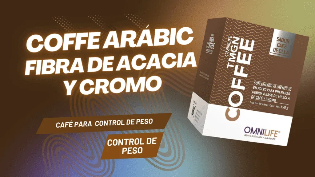 Inulina cromo TMGN Coffe Omnilife