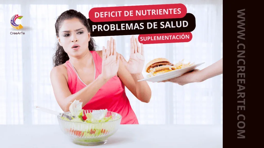 déficit de nutrientes