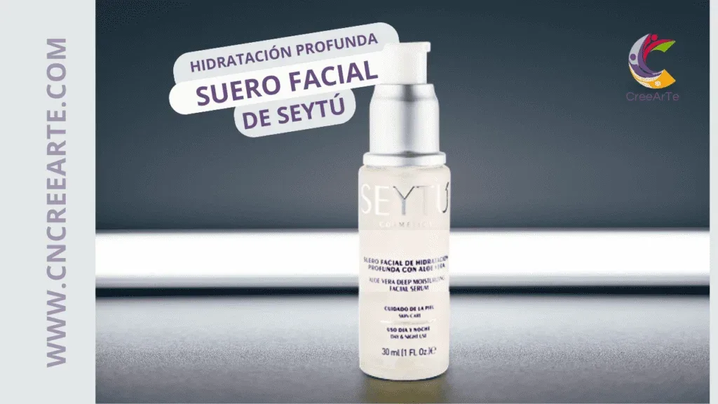 Suero facial de hidratación profunda SeyTú con Aloe vera