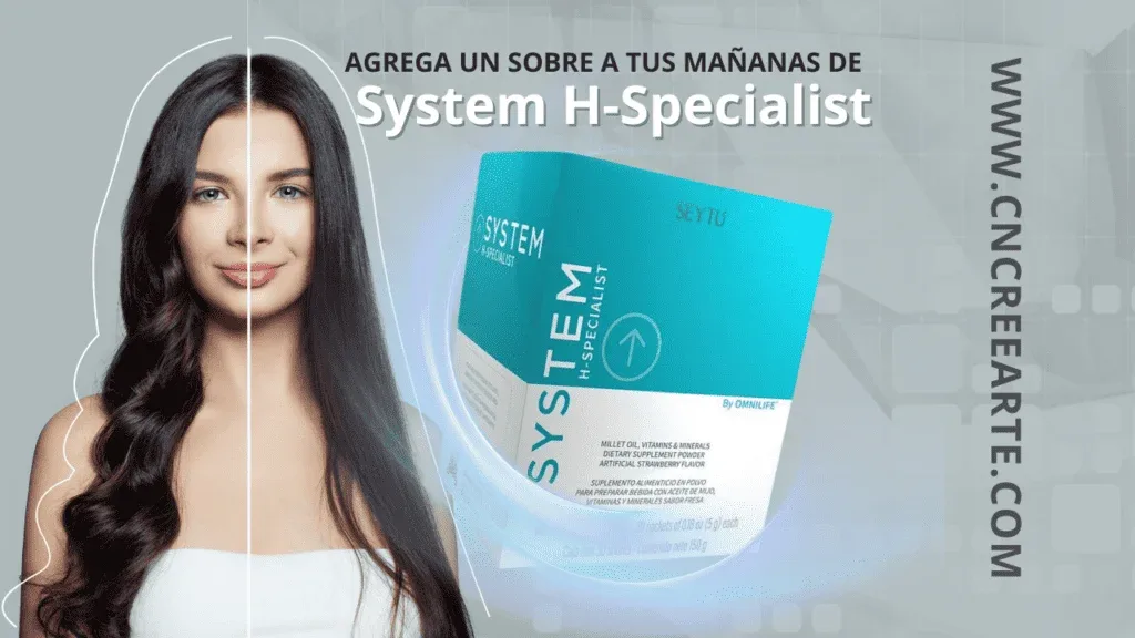 Suplemento para el cabello de SeyTú Systema H-Specialist
