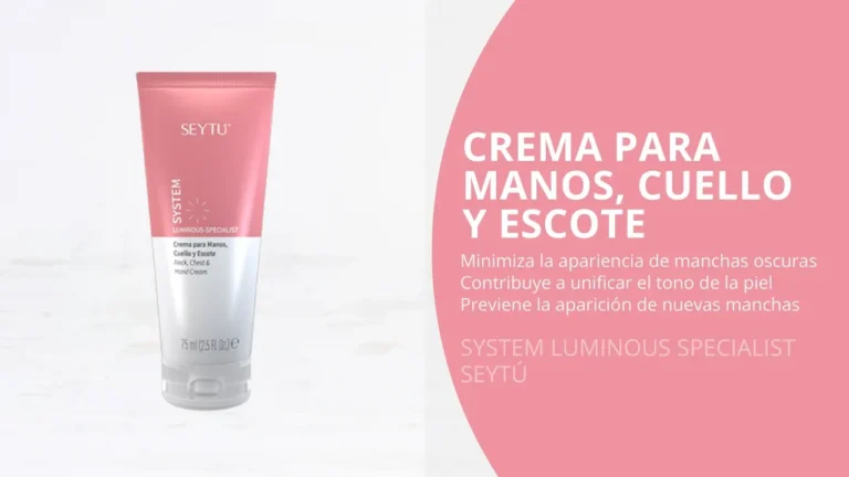 Crema para Manos, Cuello y Escote System Luminous Specialist de SeyTú (1)