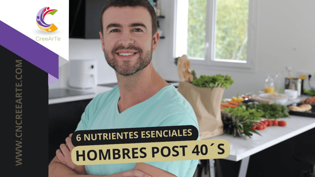 Fortalece Tu Salud en la Madurez: 6 Nutrientes Clave para Hombres después de los 40