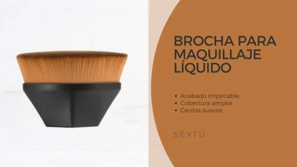 Brocha para Base de Maquillaje