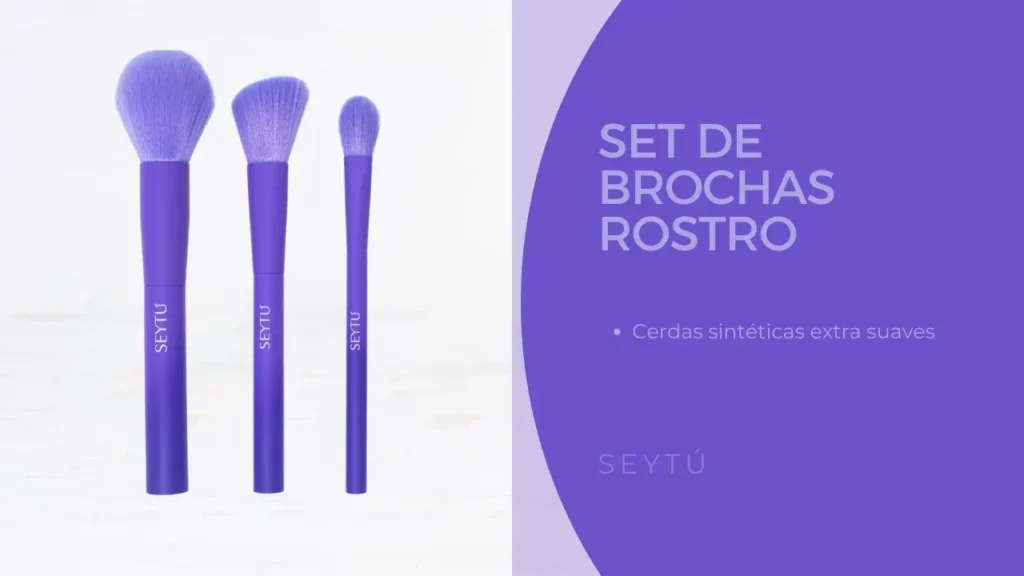 3 brochas de maquillaje especializadas para rostro, que te ayudarán a conseguir un acabado impecable en la piel.