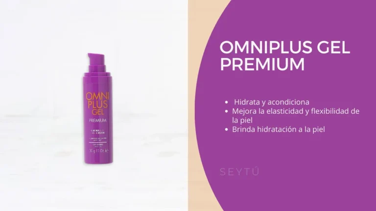 Omniplus gel premium colabora a mantener la piel protegida de los ataques de los radicales libres y aumentar el nivel de hidratación.