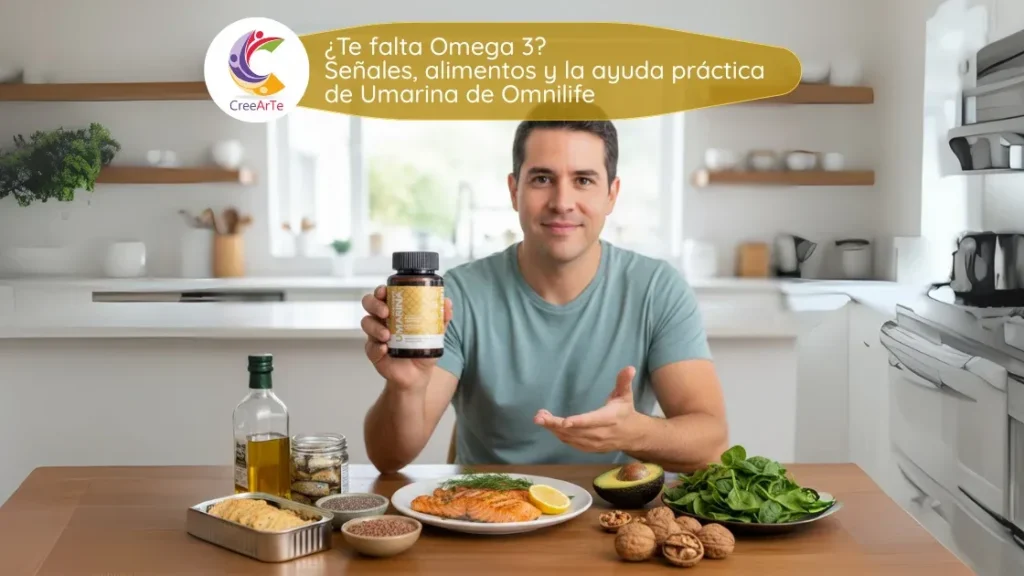 Omega 3 diario y Umarina Omnilife: apoyo para cerebro, visión y triglicéridos