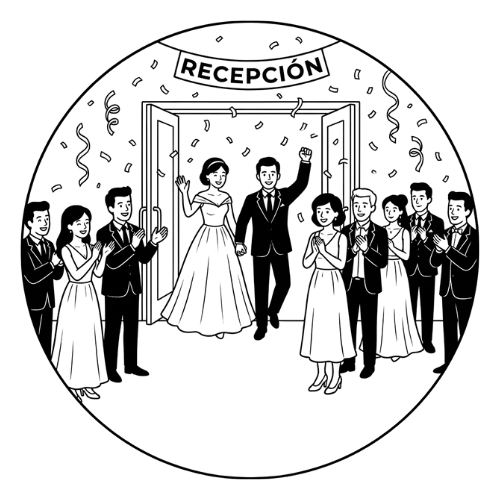 Black and Red Heart Wedding Logo (4)