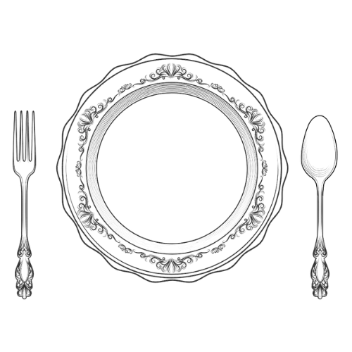 Black and Red Heart Wedding Logo (6)