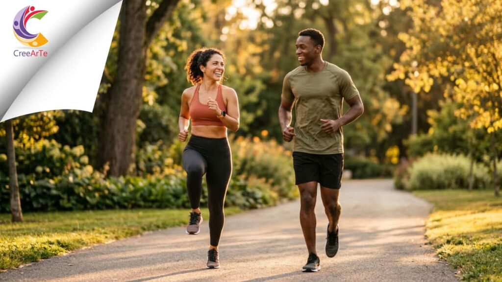 Persona haciendo sentadillas en un gimnasio cuidando sus articulaciones con suplementos Omnilife