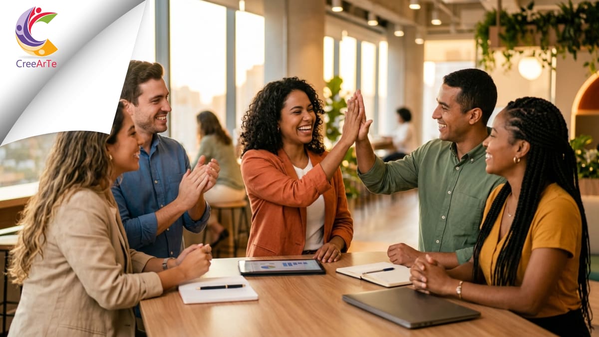 Emprendedor latino desarrollando hábitos de liderazgo en su negocio